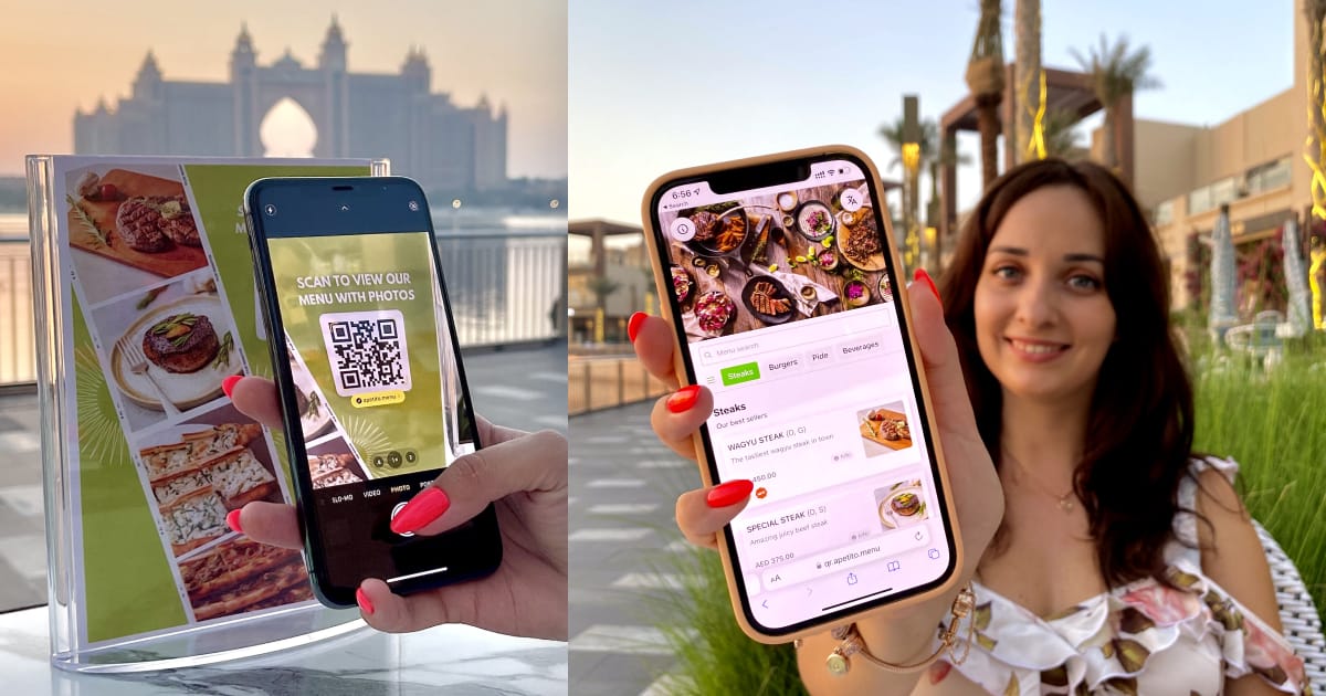 What is QR code menu?